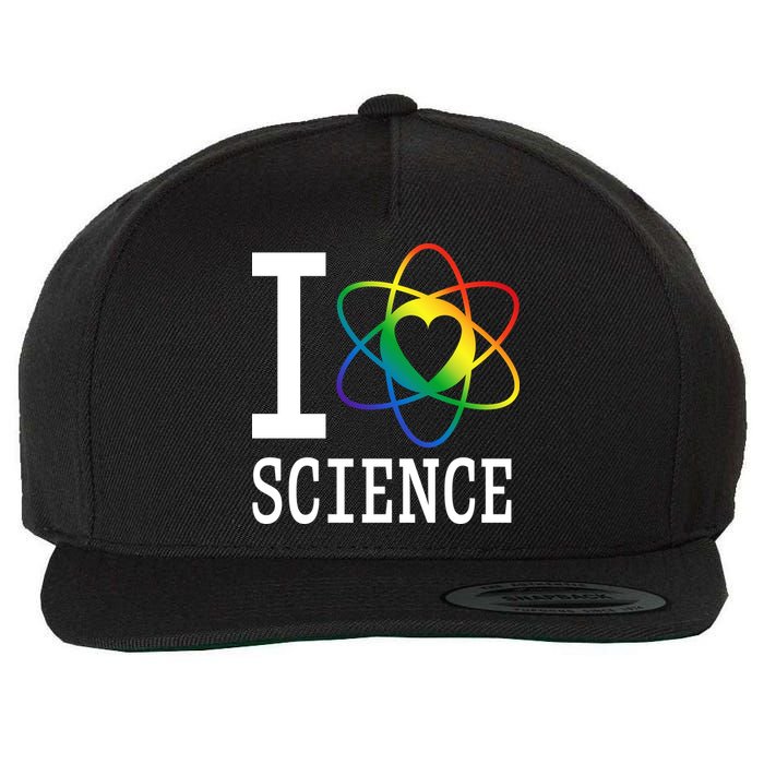 I Heat Science Wool Snapback Cap