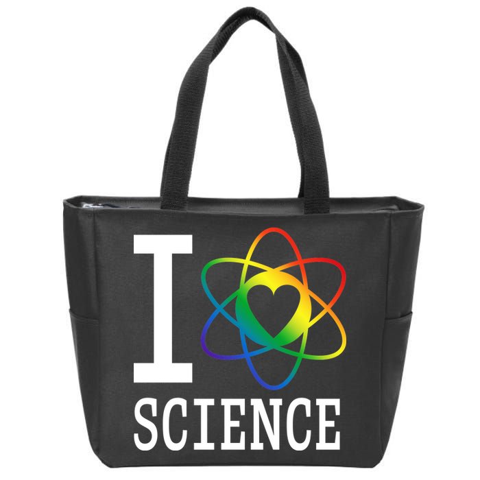 I Heat Science Zip Tote Bag