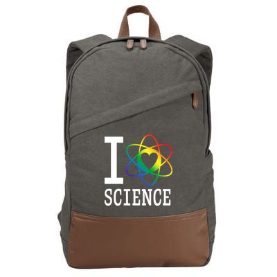 I Heat Science Cotton Canvas Backpack