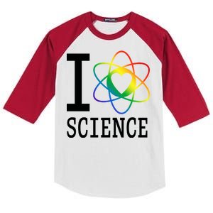 I Heat Science Kids Colorblock Raglan Jersey