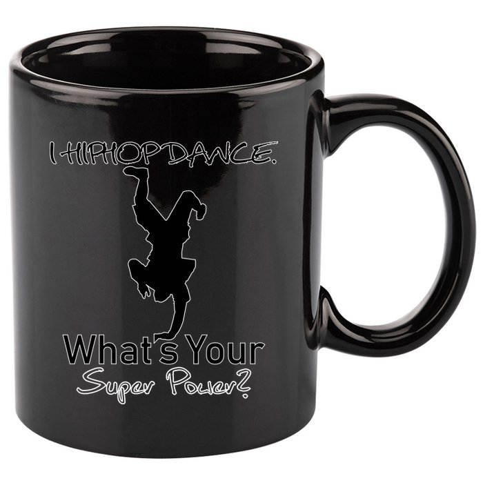 I Hip Hop Dance  11oz C Handle Ceramic Mug