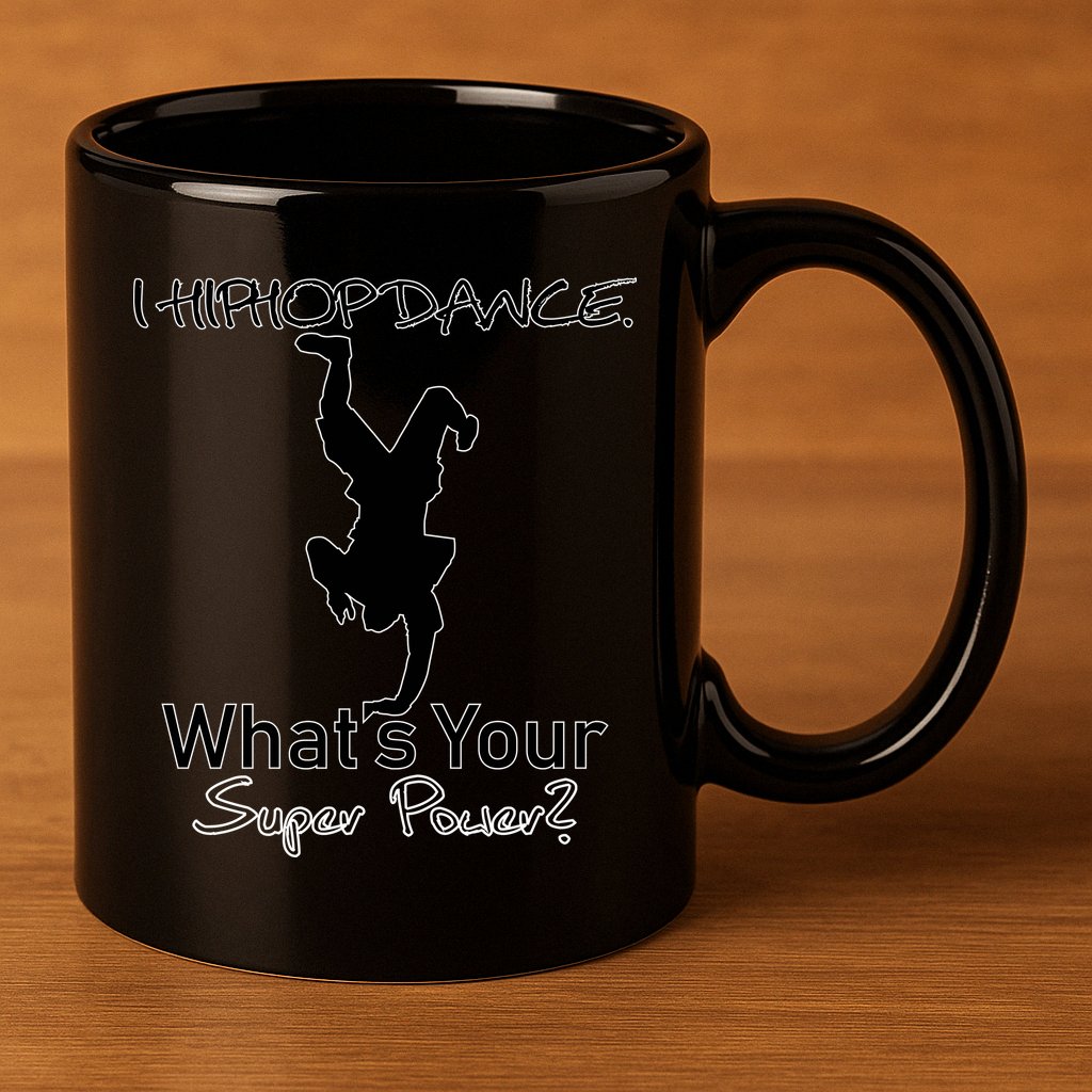 I Hip Hop Dance  11oz C Handle Ceramic Mug