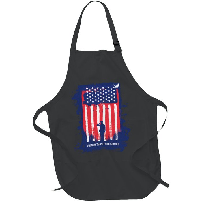 I Honor Those Who Served Apron