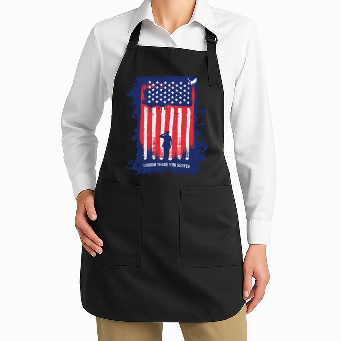 I Honor Those Who Served Apron