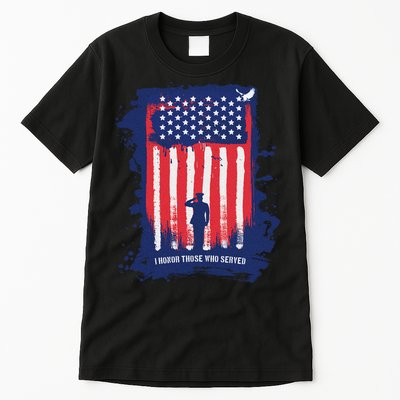 I Honor Those Who Served Tall T-Shirt