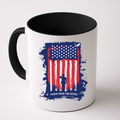 I Honor Those Who Served Mug