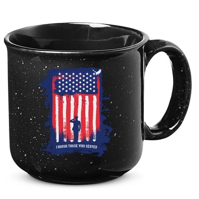 I Honor Those Who Served 15oz Campfire Ceramic Mug