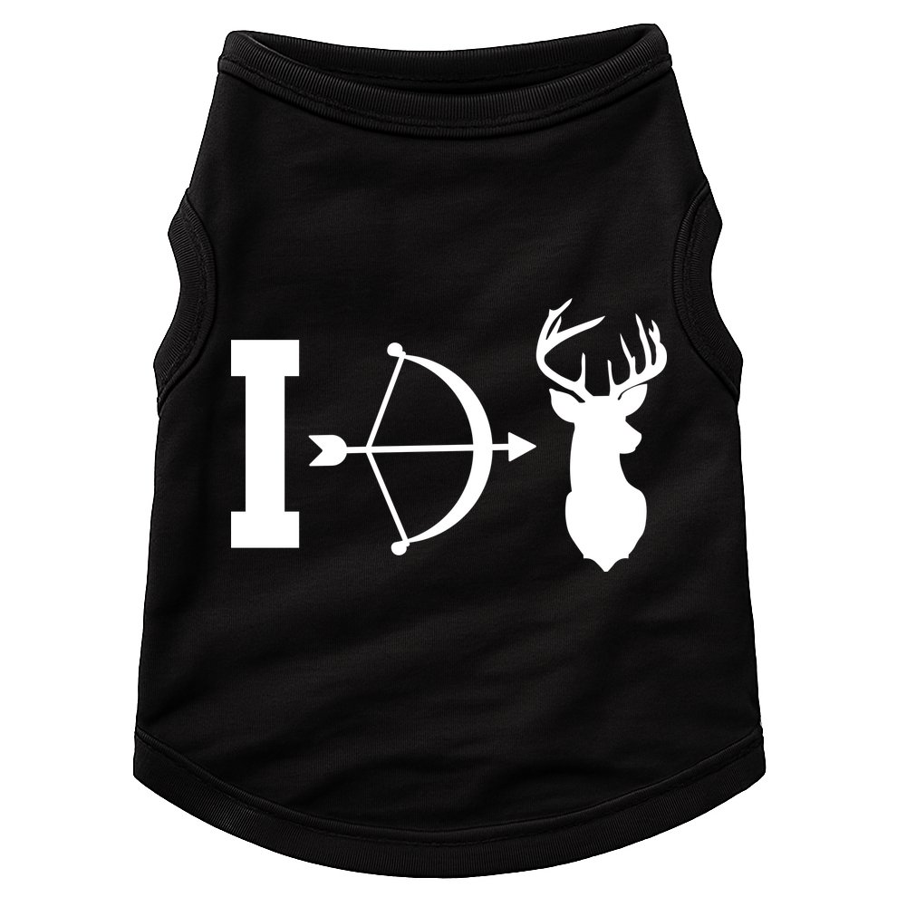 I Hunt Deer Doggie Tank