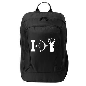 I Hunt Deer City Backpack