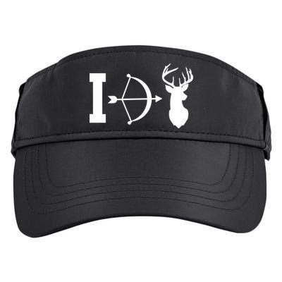 I Hunt Deer Adult Drive Performance Visor