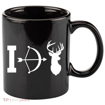 I Hunt Deer 11oz C Handle Ceramic Mug