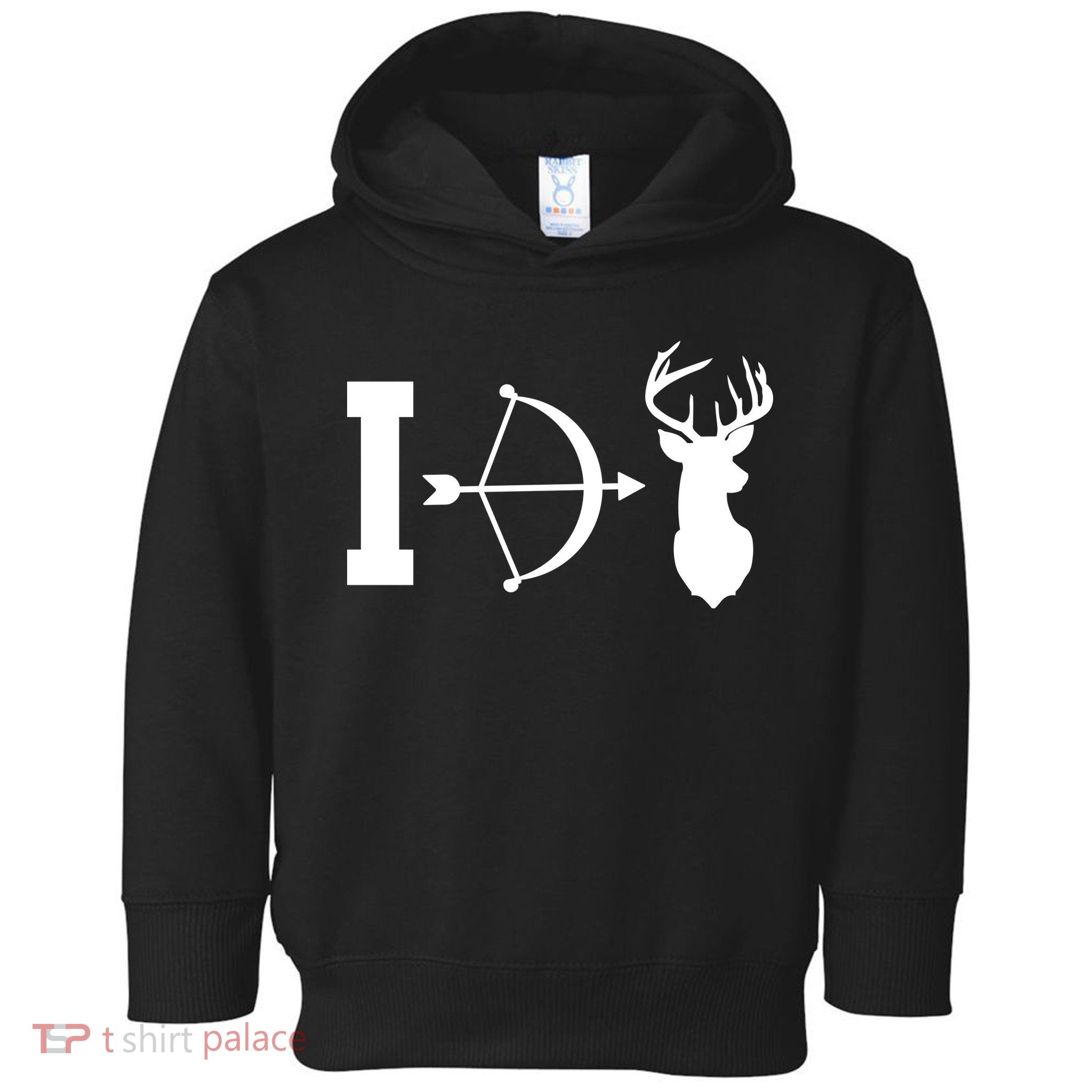 I Hunt Deer Toddler Hoodie