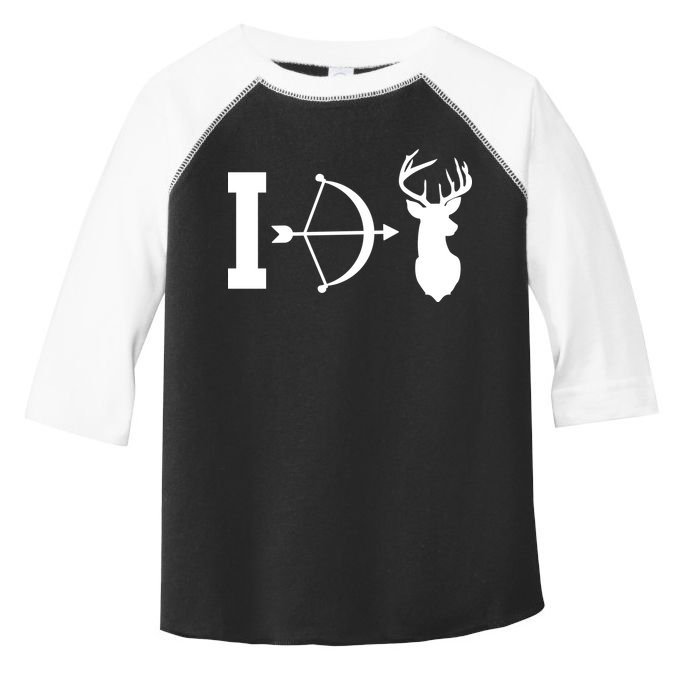 I Hunt Deer Toddler Fine Jersey T-Shirt