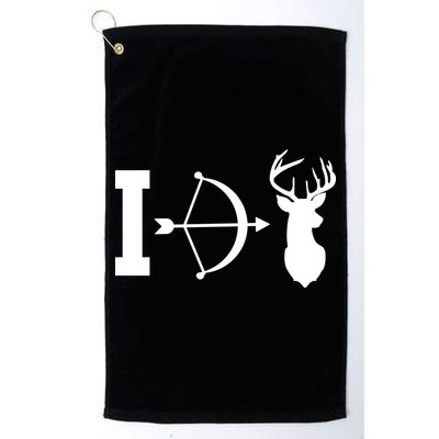 I Hunt Deer Golf Towel