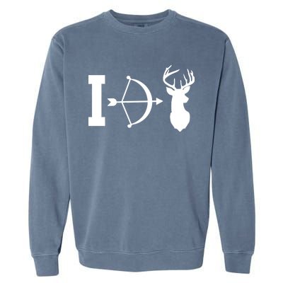 I Hunt Deer Garment-Dyed Sweatshirt