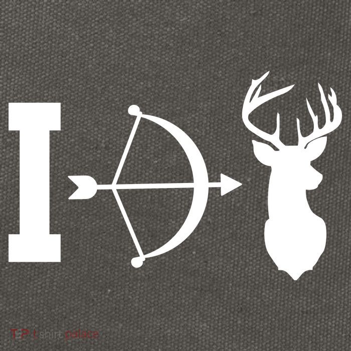 I Hunt Deer Cotton Canvas Backpack