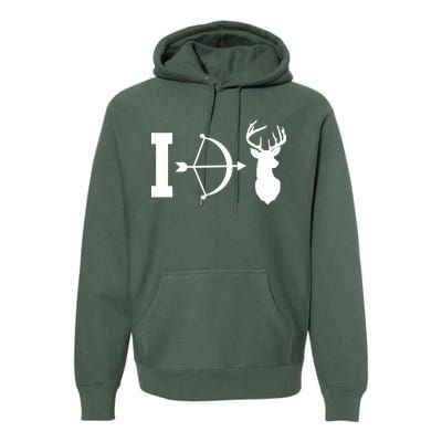 I Hunt Deer Premium Hoodie