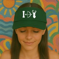 I Hunt Deer Visor