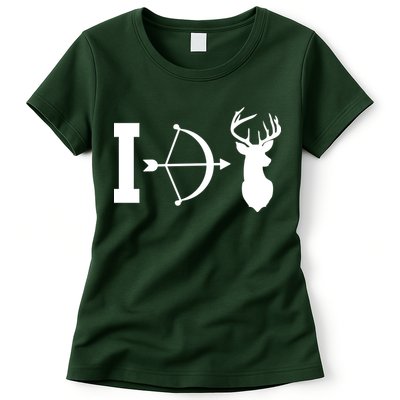 I Hunt Deer Womens T-Shirt