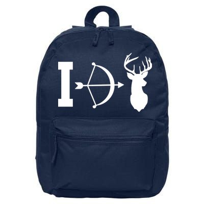 I Hunt Deer 16 in Basic Backpack