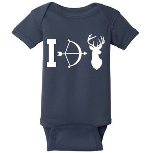 I Hunt Deer Baby Bodysuit