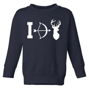 I Hunt Deer Toddler Sweatshirt