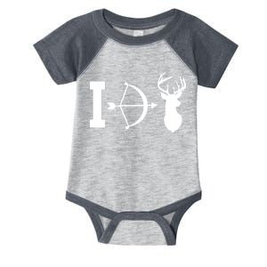 I Hunt Deer Infant Baby Jersey Bodysuit