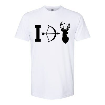 I Hunt Deer Softstyle® CVC T-Shirt