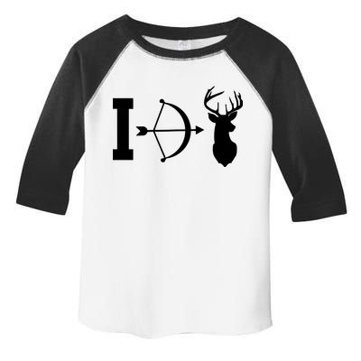 I Hunt Deer Toddler Fine Jersey T-Shirt