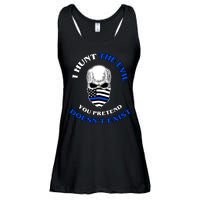 I Hunt The Evil You Pretend Doesn't Exist Ladies Essential Flowy Tank