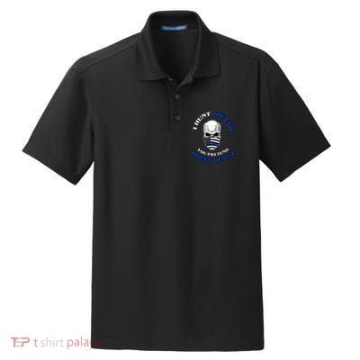 I Hunt The Evil You Pretend Doesn't Exist Dry Zone Grid Polo