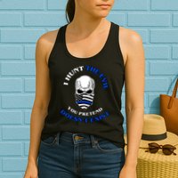 I Hunt The Evil You Pretend Doesn't Exist Womens Tank Top