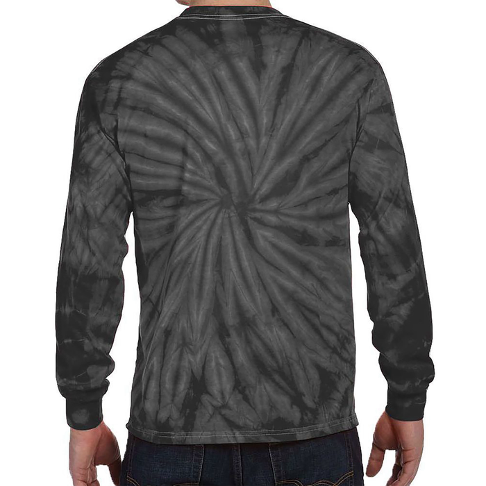 I Hunt The Evil You Pretend Doesn't Exist Tie-Dye Long Sleeve Shirt