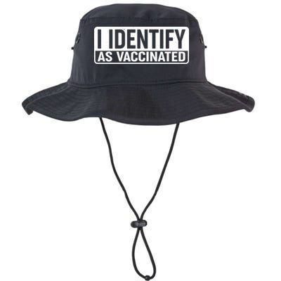 I Identify As Vaccinated Bucket Hat