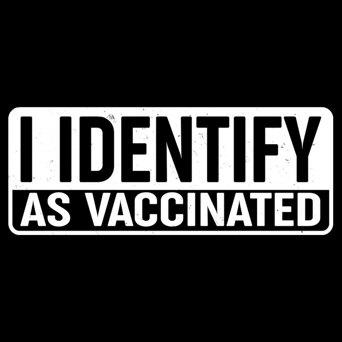 I Identify As Vaccinated Flatbill Hat
