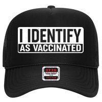I Identify As Vaccinated Trucker Hat