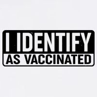 I Identify As Vaccinated Garment-Dyed Sweatshirt