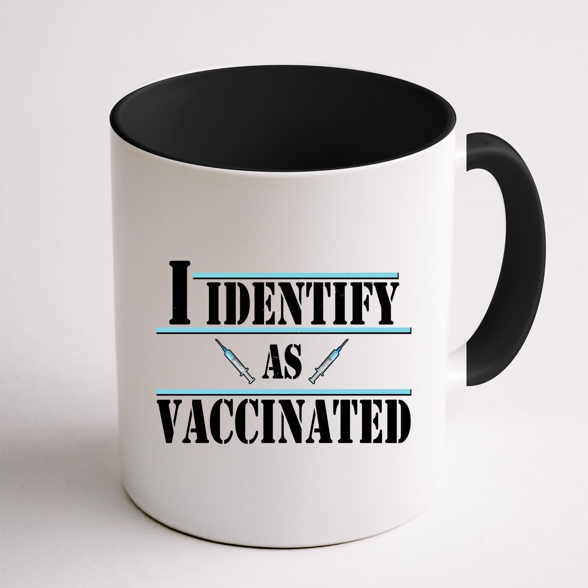 I Identify As Vaccinated Pro Vaccine Mug