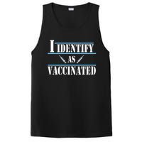 I Identify As Vaccinated Pro Vaccine PosiCharge Competitor Tank