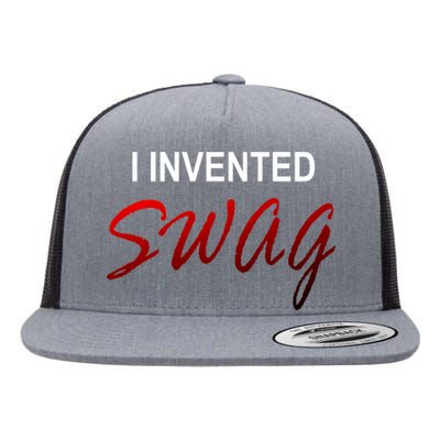 I Invented Swag Flat Bill Trucker Hat