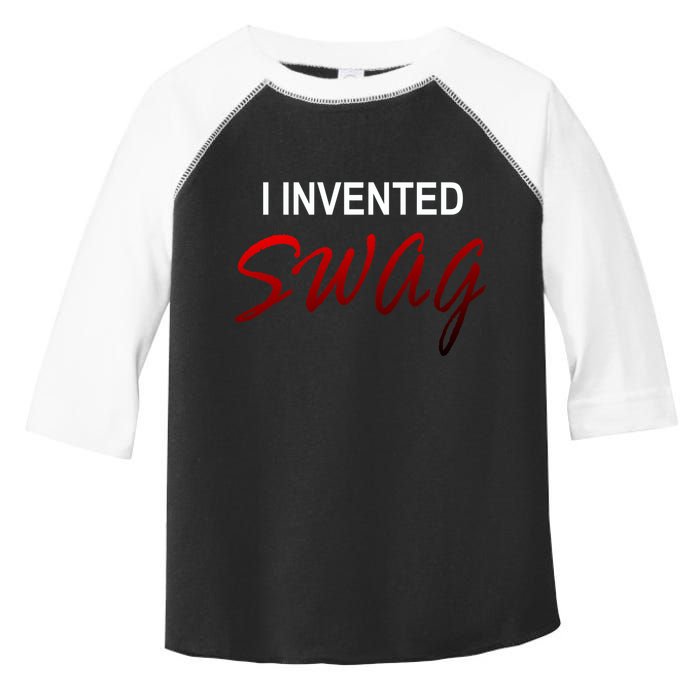 I Invented Swag Toddler Fine Jersey T-Shirt