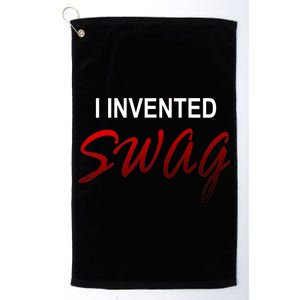 I Invented Swag Platinum Collection Golf Towel