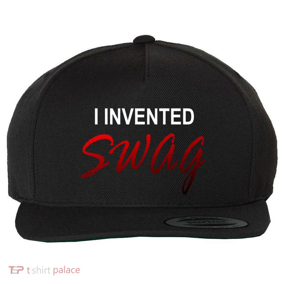I Invented Swag Wool Snapback Cap