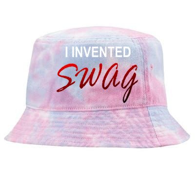 I Invented Swag Tie-Dyed Bucket Hat