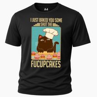 I Just Baked You Some Shut The Fucupcakes Cat Cooling Performance Crew T-Shirt