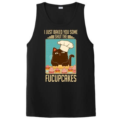 I Just Baked You Some Shut The Fucupcakes Cat PosiCharge Competitor Tank