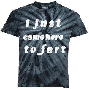 I Just Came Here To Fart Kids Tie-Dye T-Shirt