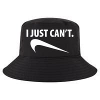 I Just Can't Funny Parody Cool Comfort Performance Bucket Hat