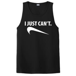 I Just Can't Funny Parody PosiCharge Competitor Tank