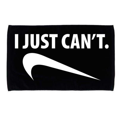 I Just Can't Funny Parody Microfiber Hand Towel